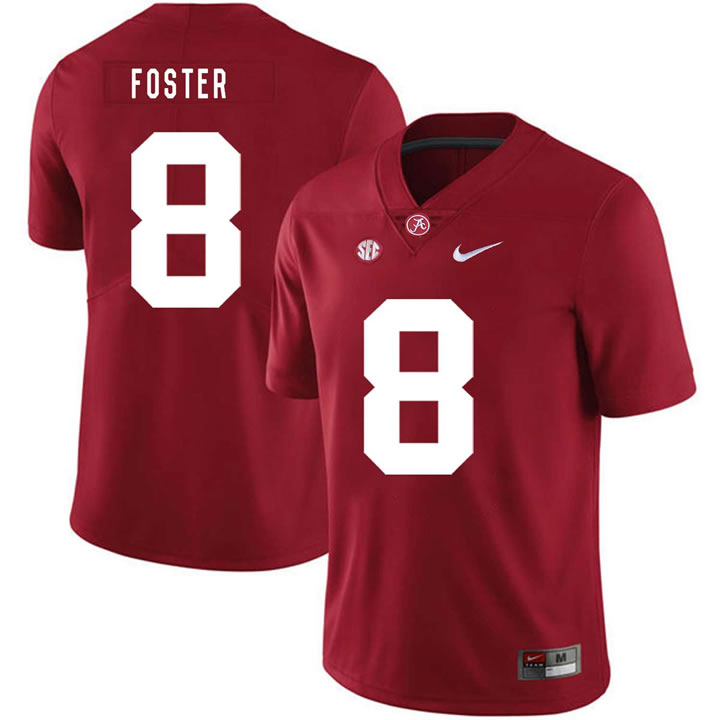 Alabama Crimson Tide 8 Robert Foster Red Nike College Football Jersey Dzhi,We sell and wholesale Alabama Crimson Tide 8 Robert Foster Red Nike College Football Jersey Dzhi on line form chian!